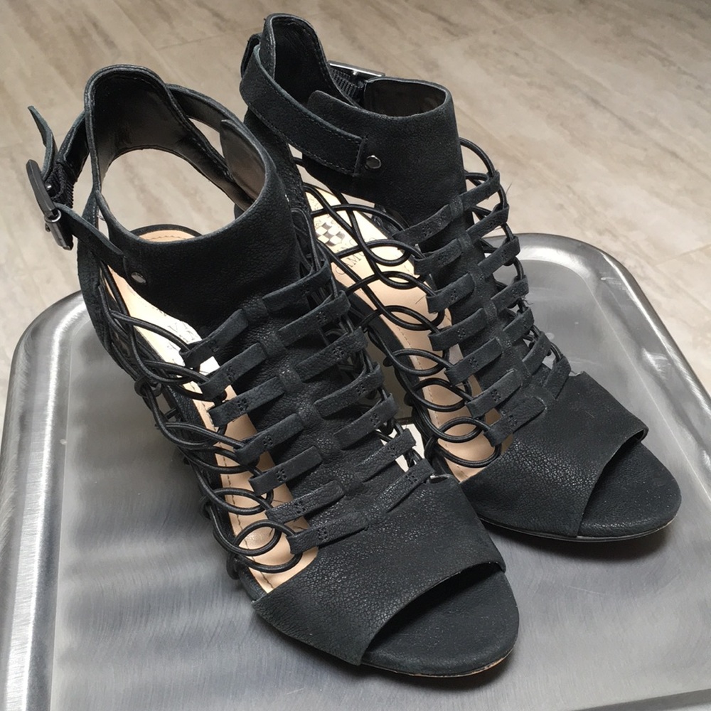 Vince Camuto Sandal Heels Black Size 5